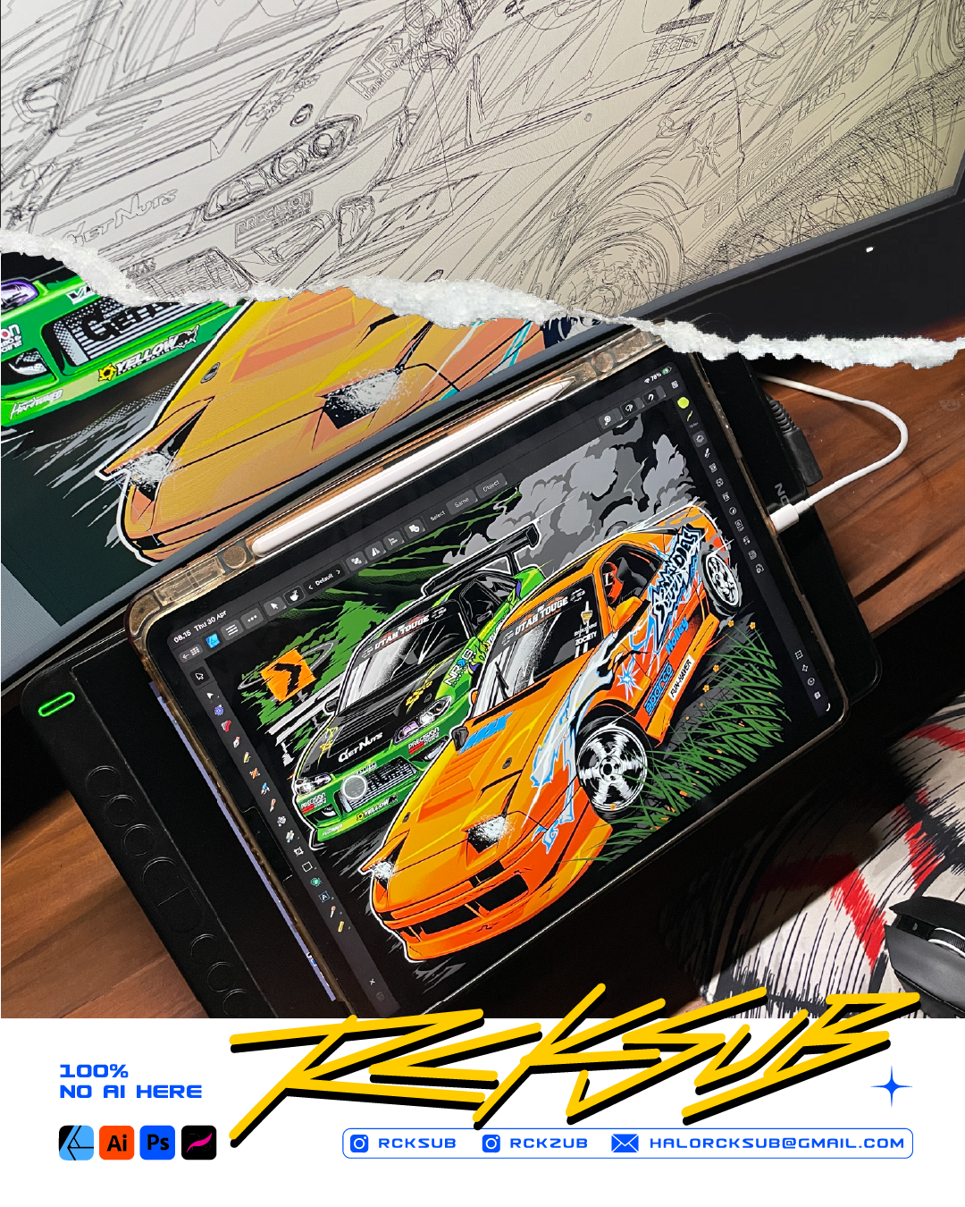 Burst Pass Touge T-Shirt